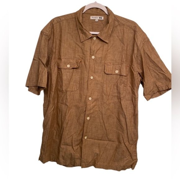 JW ANDERSON Other - JW Anderson x Uniqlo Brown Button Up Shirt